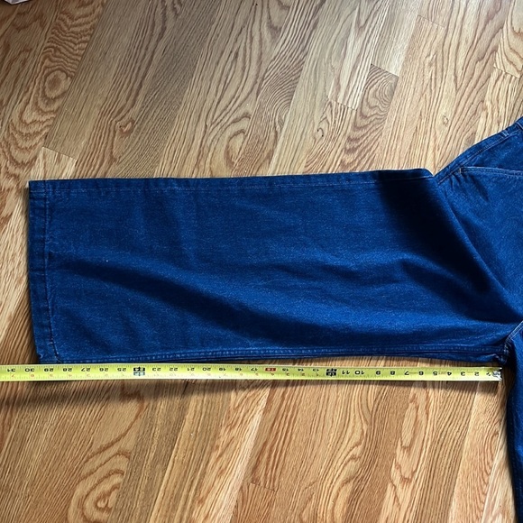 Mother SNACKS! The Fun Dip Utility Puddle Jeans in Cold Brew NWT Size 34 - Picture 13 of 16